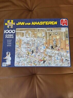 Jan van Haasteren 1000-Piece Comic Puzzle THE KITCHEN Collectible 2009 EUC